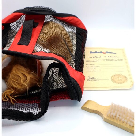 Perfect Petzzz Cavalier King Charles Plush Dog Realistic Sleeping Pet Companion - Picture 4 of 6